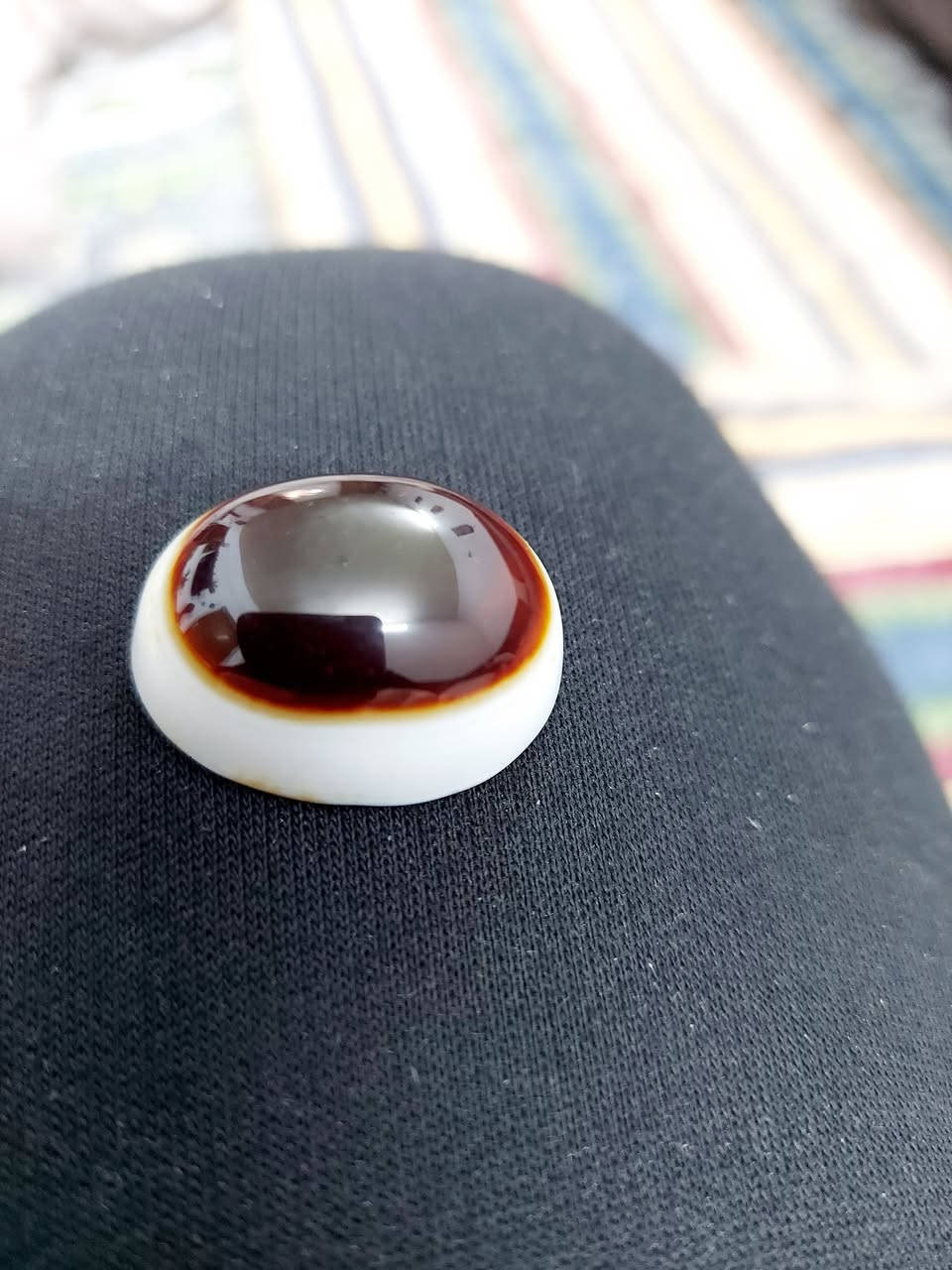 عقيقه يمانيه قديمه عين صريحه وواضحه نادره جدا هكذا صفاء اللون حجره حجم حلو
مكاني بغداد حي الجوادين ***********السعر  خاص وتدللون
