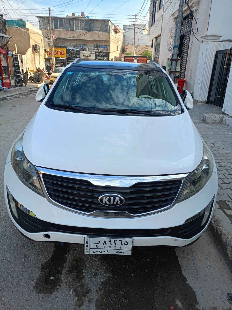 سبورتج 2014 خليجي السيارة مكفولة من الضربة والصبغ  محرك وكير وتبريد وصدر مكفول مابيها نقص السونار موجود السعر 153 اي استفسار الاتصال بالرقم *********** مكاني الدورة
