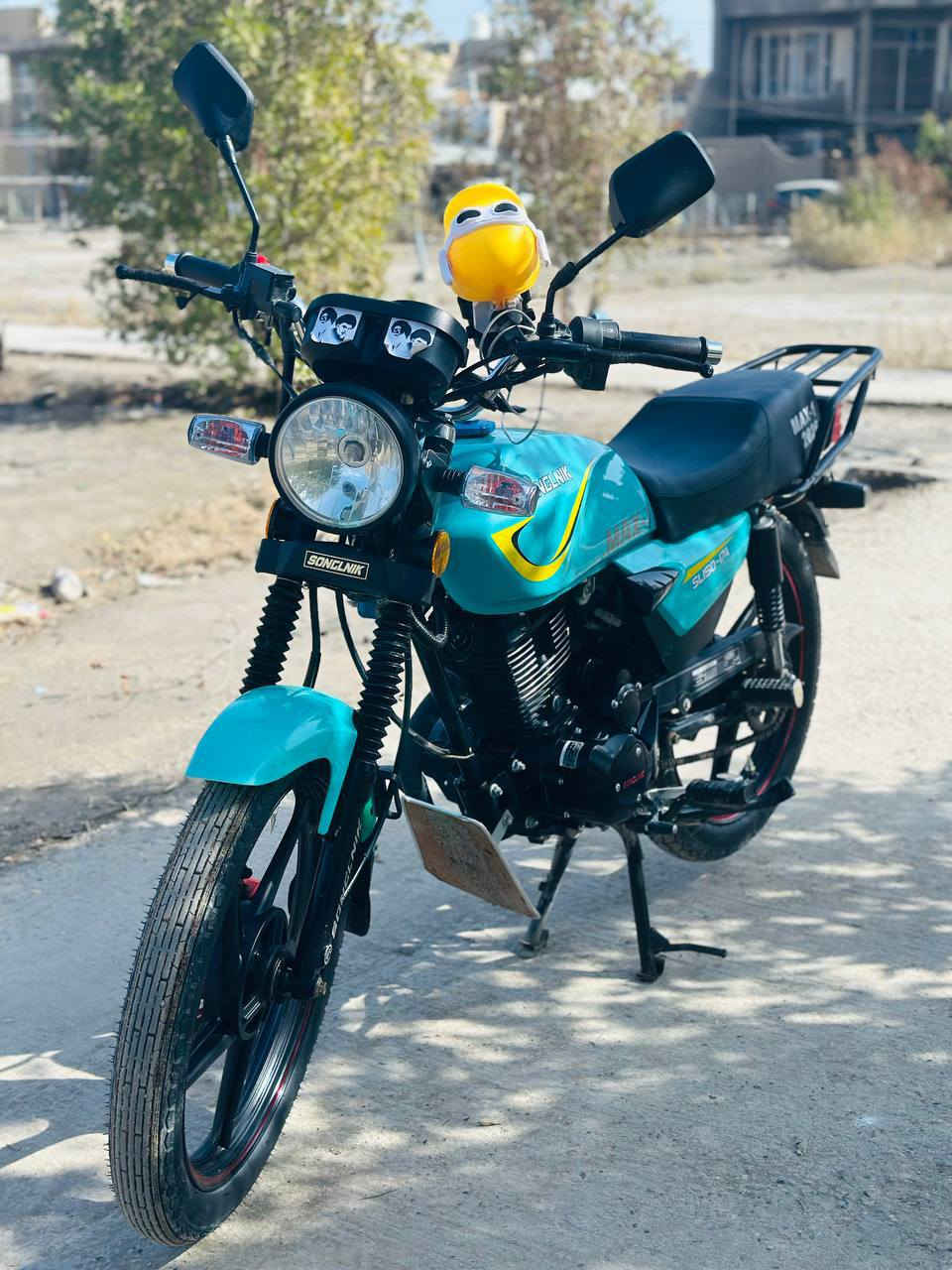 دراجه سونك شاينك موديل 2026
صاله شهر ونص طالعه نضيفه وحلوه مستعجل عل بيع دراجه بل مشي حلوه اوراق ***********
