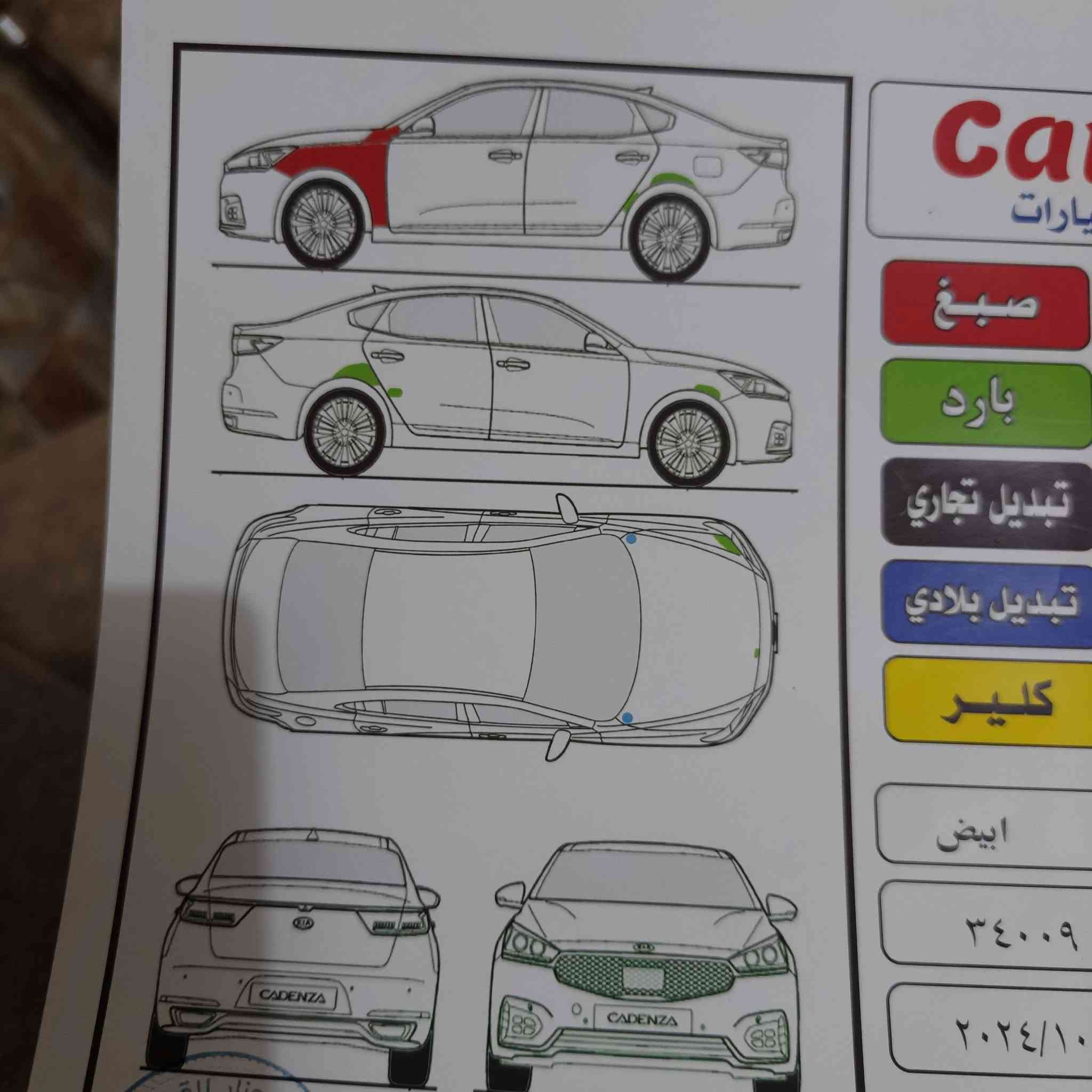 السلام عليكم كادنزه مديل ١٤ سياره جاهزه رقم، اربيل، بيها راجز مبدل وصدرها الخلفي يحتاج ترتيب تخم تاير جديد كلشي ع، بلاد سونار بيها هذا سعر ١١٥ رقم الهاتف واتساب ***********العنوان بغداد
