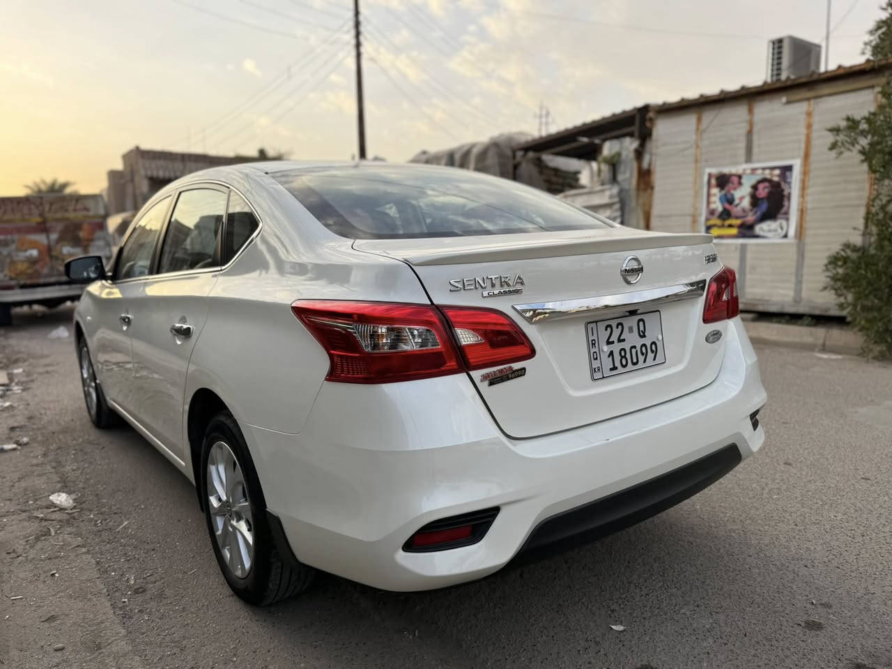 السعر 131ورقة بيها مجال بسيط 

نيسان سنترا 2025 ماشية الفين 🚘  

عقد +وكالة+  تحويل مجانآااا🔥🔥🔥

المواصفات 👇  

_ محرك 1600 

_ شاشه 

_ كامره 

_ تبريد قطعتين 

_ أربعه جام كهرباء 

_ لايت ماطور 

_ ويل كب

_ نظام ايكو 

_ مانع انزلاق 

‏_ ABS

_بكلايت لد

وباقي المواصفات معروفه 

مكاني بغداد الشعب 
*********** ☎️
