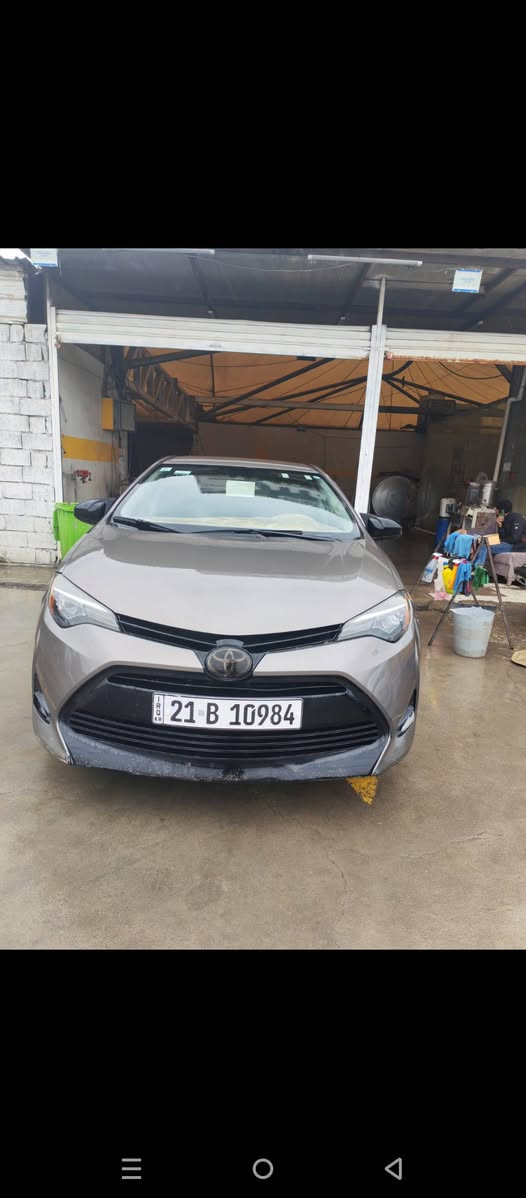 السلام عليكم كورلا موديل 2018
وارد امريكي ربع جامرلغ خلفي فقط صبغ سيارة جديدة 
السيارة بجم كبس وكلها ع بلاد شرط الفحص ماشيه 97ميل 
سعرها 153 وبيها مجال ***********
