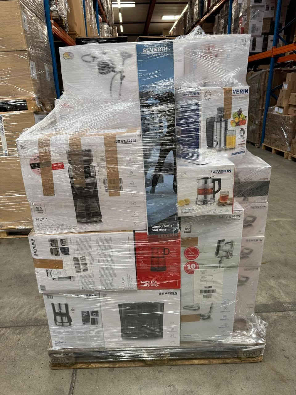 Lidl haben wir noch genug da.
Amazon box haben wir auch da. 
Severin Paletten haben wir da.


**إذا كنت صاحب هذا الإعلان وتريد حذفه لأي سبب، رجاءا أرسل رسالة إلى الدعم الفني**