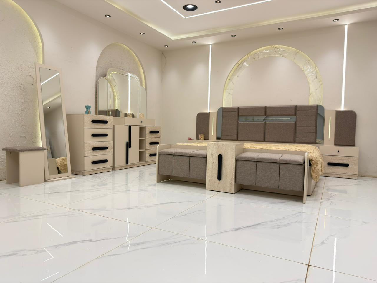 *تم وصول موديل غولر*

*10قطع 
قياس الكنتور 320

✅ الشازلونه مخزن السرير مخزن 
✅ برغي 🔩وجوي حديد 

  اناره بل سرير 
  اناره بل ميز تواليت
 إناره بل كنتور 
 
#الغرفة_تحتوي_ع_وصل_ضمان_صيانه_موقعي✅ 

#السعر_مليون_و٤٥٠_الف_فقط_مع_الشد__مجاني_______________لجميع___المحافظات_🎁

💎 ضمان حقيقي مع صيانة لمدة سنة كاملة
💎 وكالات حصرية للأثاث التركي

📌 صناعة تركية 100%
🚚 توصيل سريع لكل المحافظات
💳 تقسيط حصري عبر ماستر كارد الرافدين

📞 للطلب والاستفسار:

*********** – *********** – ***********
