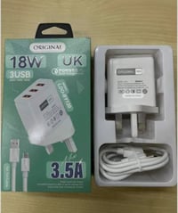 أصلي • ١٨ واط • ٣ منافذ يو إس بي