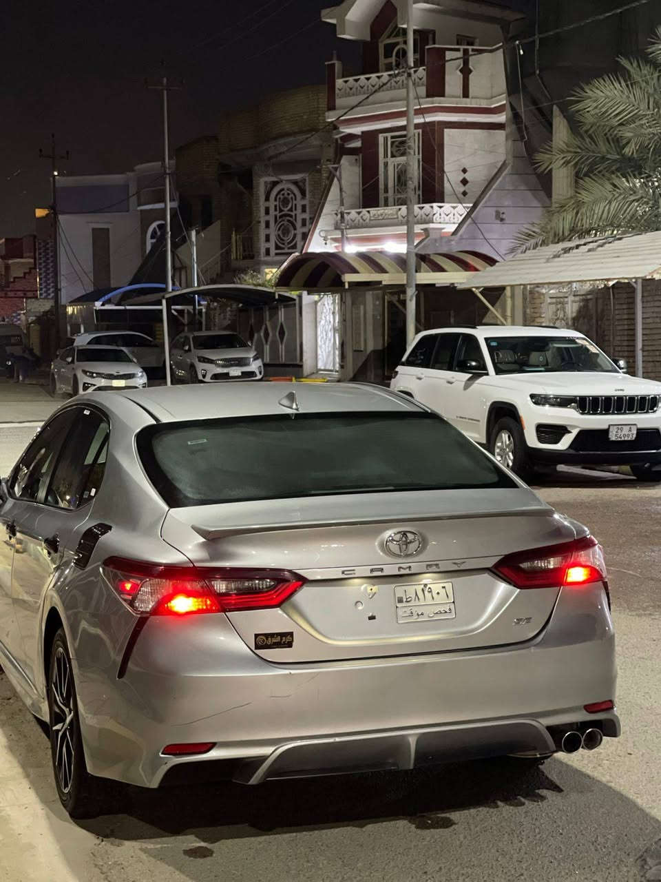 للبيع او المراوس
تويوتا كامري (Se) موديل : 2024

اللون : أبيض صدفي  

عداد المسافة :26 الف  

حجم المحرك : 2.5L ( 4.سلندر )

السياره جاهزه من كلشي وعليها ادامه كامله 

بل شركه تخم تاير جديد 

الضرر : حادثه جاملغ الخلفي فقط

حالوب بسيط  ‏

المواصفات : Se

فـول مـواصـفـات عدا الفتحة

ابواب  بصمة

بصمة تشغيل 

تشغيل عن بعد (𝐑𝐄𝐌𝐎𝐓𝐄 𝐒𝐓𝐀𝐑𝐓)

شاشة  كبير

كاميرا خلفية 

ويل 19 الرياضي 

حساسات خلفيه

هاند بريك بصمة

اوتو هولد (𝐀𝐔𝐓𝐎 𝐇𝐎𝐋𝐃)

اوتو ستارت (𝐀𝐔𝐓𝐎 𝐒𝐓𝐀𝐑𝐓)

اوتو ستوب (𝐀𝐔𝐓𝐎 𝐒𝐓𝐎𝐏)

رادار امامي (تحديد مسار)

‏‎رادار جانبي (نقاط عمياء)

‏‎حساسات خلفي 

مانع انزلاق+𝐀𝐁𝐒

3انظمة  (𝐄𝐂𝐎) (𝐍𝐎𝐑𝐌𝐀𝐋)(𝐒𝐏𝐎𝐑𝐓)

نظام EV MODE

تحكيم استيرن+ شفتات استيرن

كشنات جلد ، كشنات كهربائي

كشنات الامامي هيتر 

لايتات (𝐋𝐄𝐃) عدسة زينون بيلادي

اناره داخليه led 

ترحيب بلادي بالدواسات 

شاحن وايرلس

مثبت سرعه تفاعلي قيادة اليه 

تحديد مسار  

السعر خاص 

السياره بدون رقم 

الاستفسار //***********
