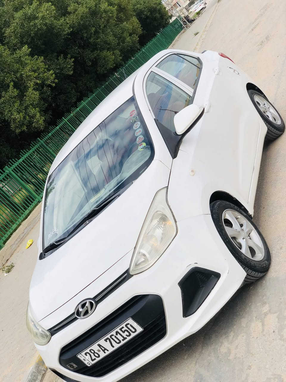 للبيع هونداي i10 مديل 2016  رقم نجف دولي كفاله السياره جاهزه مكينه كير حداديه السعر ٨٥ مكان سياره نجف رقم هاتف ***********
