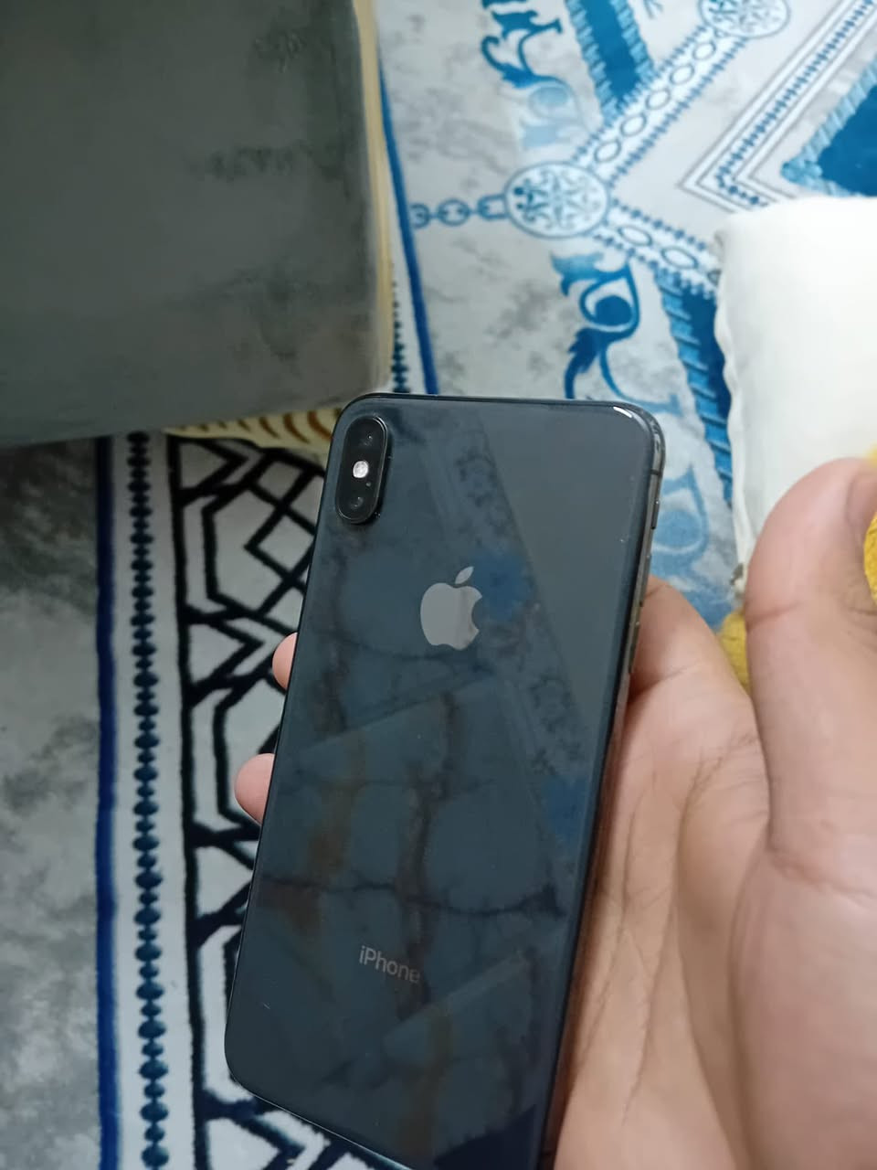 سلام عليكم 
آيفون اكس إس ماكس ذاكره 256 الجهاز كلش نضيف زلغ  مابي ومبدل بس بطارية نوعيه كلش مضبوطه وكلشي شغال بي فيس ايدي كامراته يخبلن وبطاريته100 مراوس ويه 11 عادي أو برو


**إذا كنت صاحب هذا الإعلان وتريد حذفه لأي سبب، رجاءا أرسل رسالة إلى الدعم الفني**