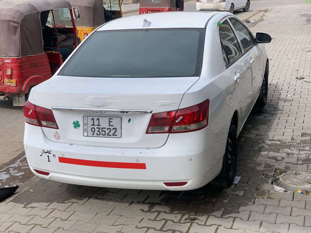 السلام عليكم اخوان
(Byd 2013 G3)  
السياره ماشيه 114 الف 
بصمة
فتحه سقف
تحكم ستيرن
تدفئة تبريد ويه السويج
منضومة زينون كاملة
شاشه مع سستم صوت 
الغرفه بلكامل مدوشمة ومضروبه نايلون
كفاله من حادث او تبديل 
ماعدة طخات صغيره مامسويهن بارد عايفهن

تخم بلك
تخم نوزل
تخم مجول 
عبوه جديدة 
رقم بغداد باسمي شرط التحويل 
السياره جاهزة ميكانيك وكهربائيات ماعده تنقيص قليل بلمحرك 
ترايك وين ماتريد تروح السياره ناعمة وجديدة بشكل 

رقم الهاتف ***********
متواجد واتساب
