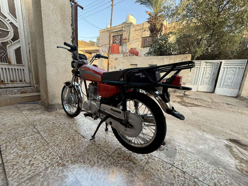 السلام عليكم دراجه ايرانيه نامه مديل 2023 بدون اوراق ما مفتوحه مكفوله السعر 725 
***********
