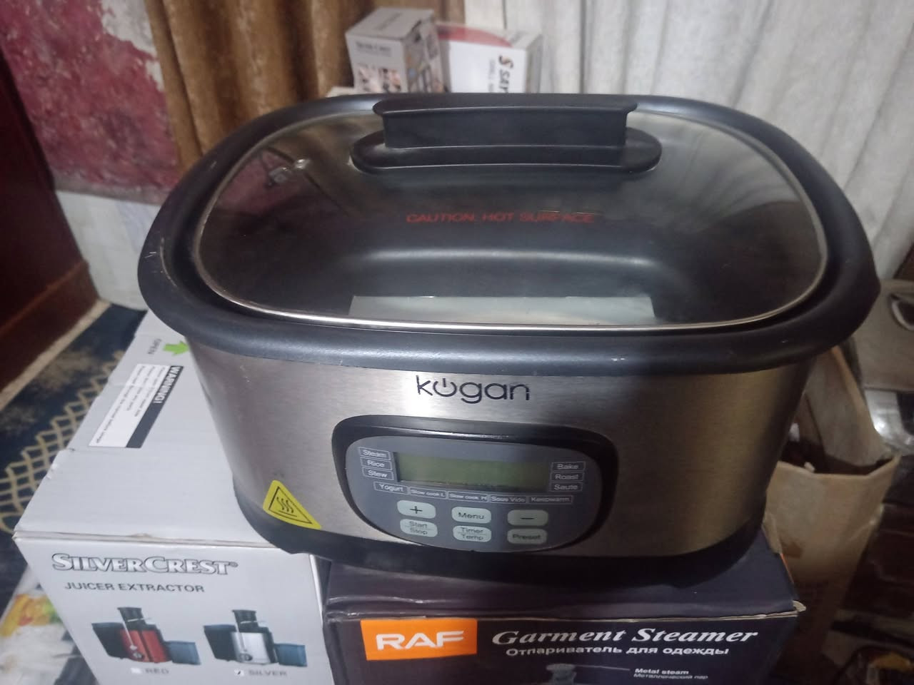 قلايه كهربائيه من شركه Kogan اليابانيه حط سعرك وبلعافيه قطعه واحدة فقط
متوفر توصيل


**إذا كنت صاحب هذا الإعلان وتريد حذفه لأي سبب، رجاءا أرسل رسالة إلى الدعم الفني**