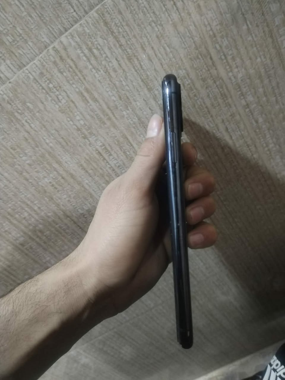 11
برو ماكس 
ذاكره 256 
تك سيم
جهاز نضيف مكفول كلشي ما بي بس مبدل بطاريه 💯 
شاصي نضيف شخط مابي السعر 325 بي مجال 
رقمي *********** وتساب
