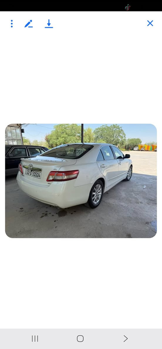 كامري موديل ١١ رقم اربيل السياره جديده بمعنى الكلمه بيه صبغ باب فقط تحويل ثاني مكان يوم السياره ديالى الخالص السعر ١٣٠


**إذا كنت صاحب هذا الإعلان وتريد حذفه لأي سبب، رجاءا أرسل رسالة إلى الدعم الفني**