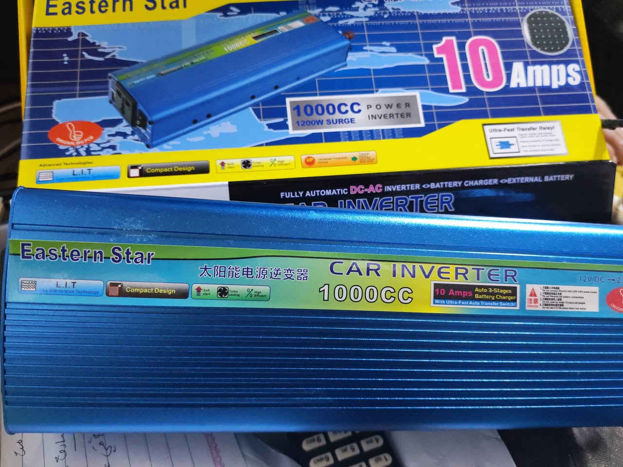 عاكس شاحن 1000 واط 12 فولت السعر 45 الف
توصيل لكل محافظات عراقنا الحبيب *********** واتس اب
