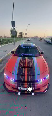 كامري ٢٠١٨ • اسود • حادثة