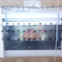 طباخ جديد بالغلاف خمس عيون لون ابيض السعر 225 ثلاجه بيضه حجم متوسط بال...