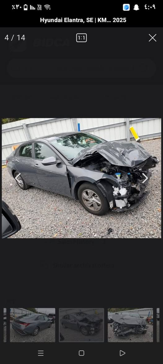 2025 Hyundai Elantra
سلام علیکم

Hyundai Elantra 2025 لون اسمنتي

حاليا بلحره شارع 17 بدون كمرك بدون تصليح سعر 

Hyundai Elantra 2025 لون اسمنتي

حاليا بلحره شارع 17 بدون كمرك بدون تصليح سعر 80
 مناسب جدا ترهم شهداء)

***********
