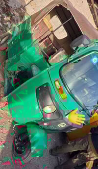 تكتك لو اخضر موديل 21 رقم كربلاء   تحويل بالرستمية او اي مرور بغداد  ب...