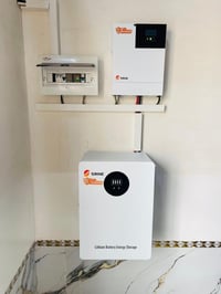 منظومة طاقة شمسية • بطارية ٧ كيلوواط • الحويجة ناحية الرياض