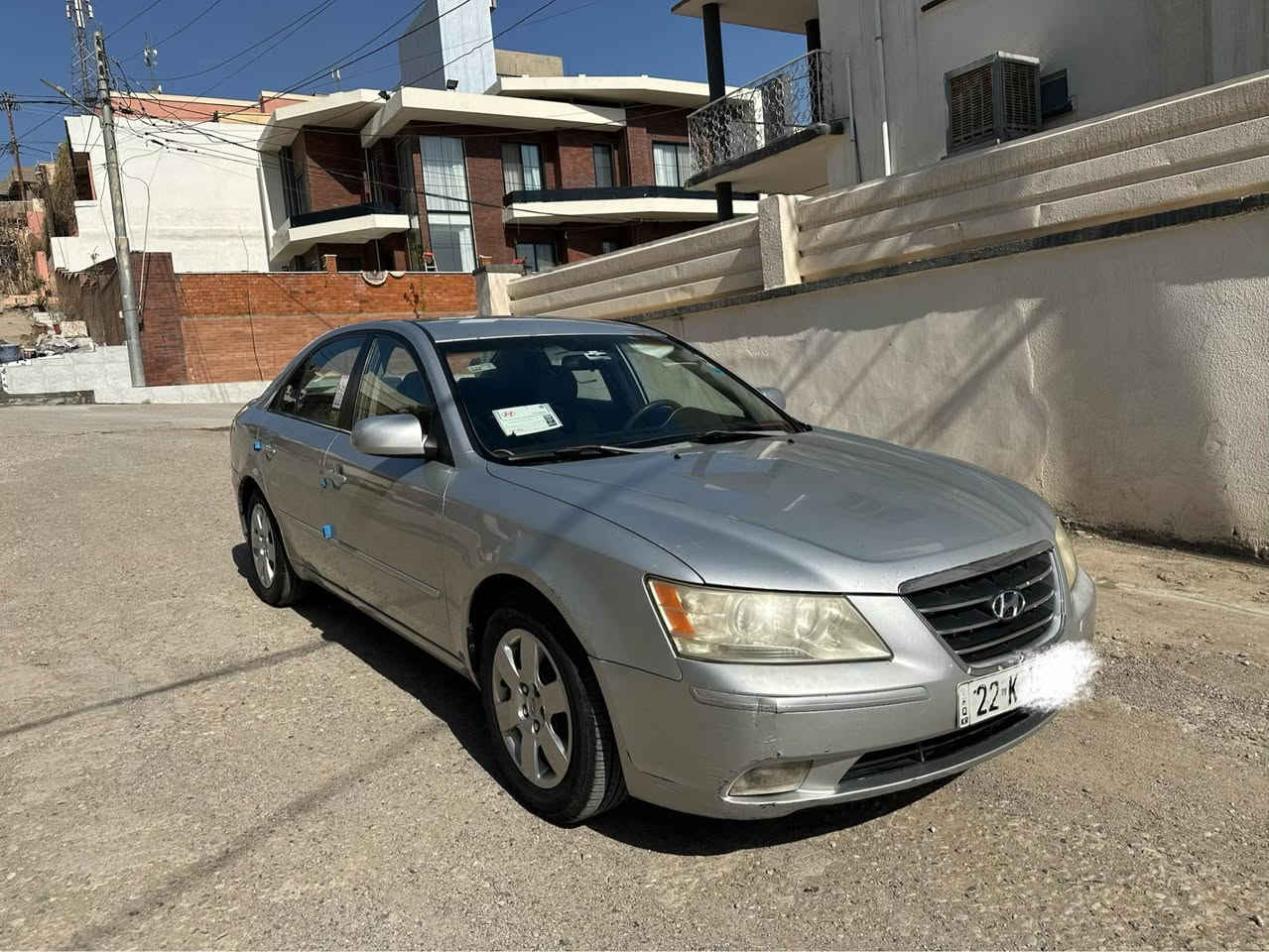 سوناتا 2009 كندي 
محرك 24  بدون صرف ولابخار 
كير ومحرك وتبريد شرط 
بيها قطعتين صبغ بدون دواخد بدون تبديل 
كشن كهرباء تحكم ستيرن 
سنوية جديد لل30 
مكان سيارة كركوك 
سعر 112 وبي مجال 
استفسار *********** كركوك, العراق
