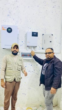 سما بغداد • ربط منظومتين • ١٠ أمبير ليلي ونهاري