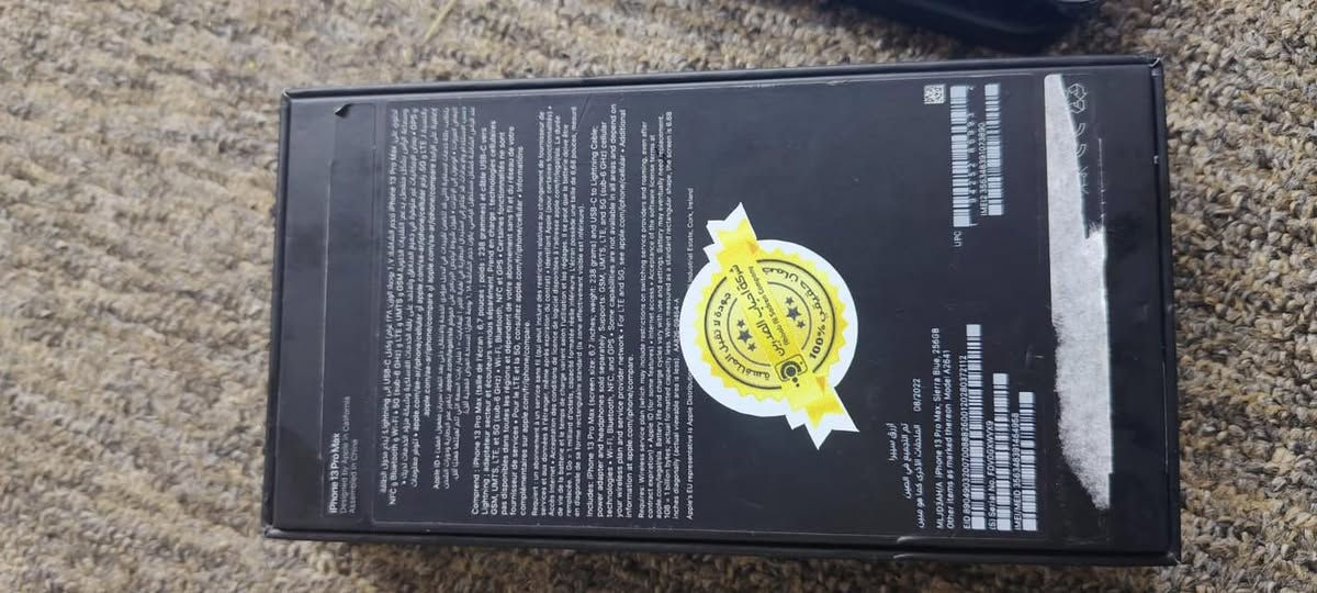 ايفون 13 برو ماكس جهاز نضيف مكفول بطاريه 81 ذاكره 256سعر 700 مكاني بغداد


**إذا كنت صاحب هذا الإعلان وتريد حذفه لأي سبب، رجاءا أرسل رسالة إلى الدعم الفني**