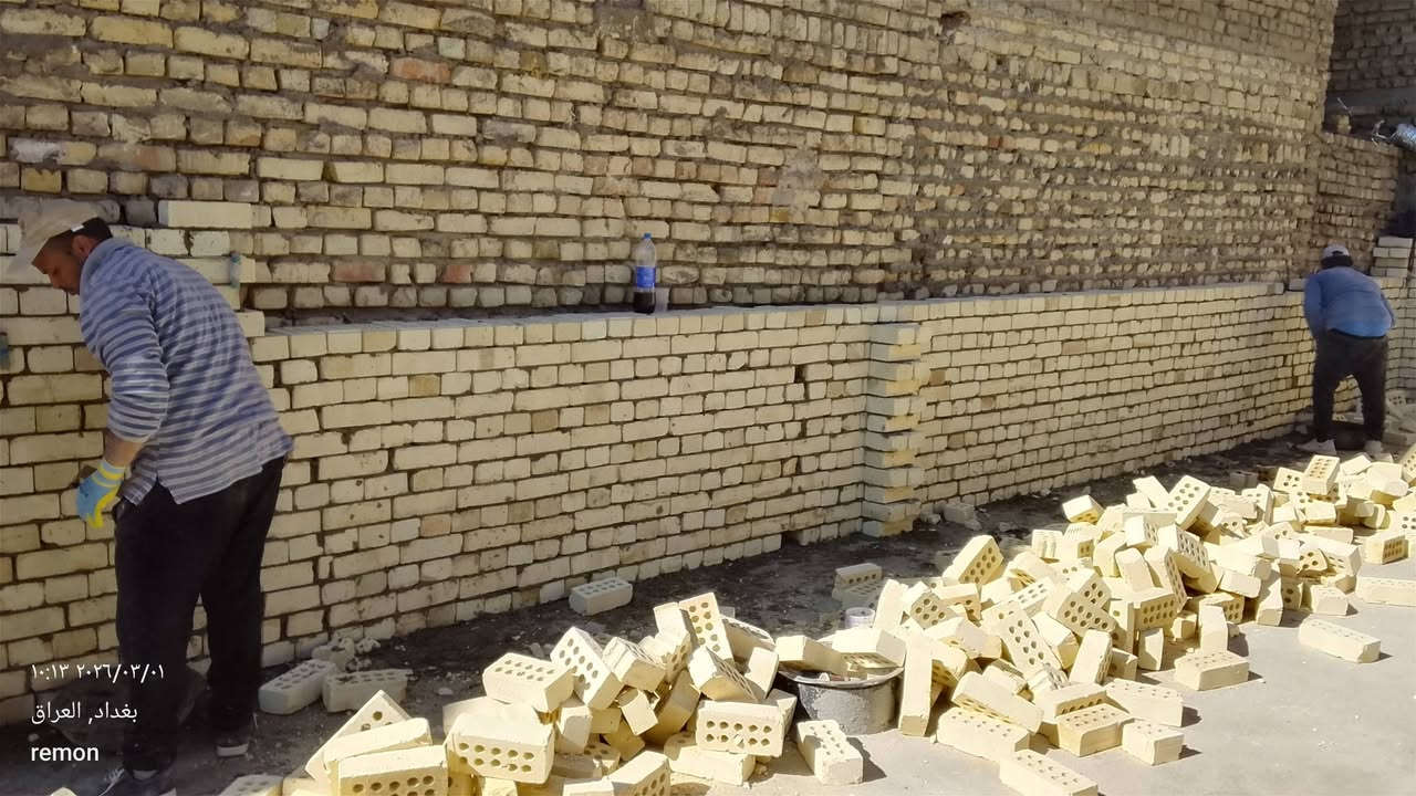 كادر بناء مصري درجه اولى استلام مهندس 
***********
#بغداد
