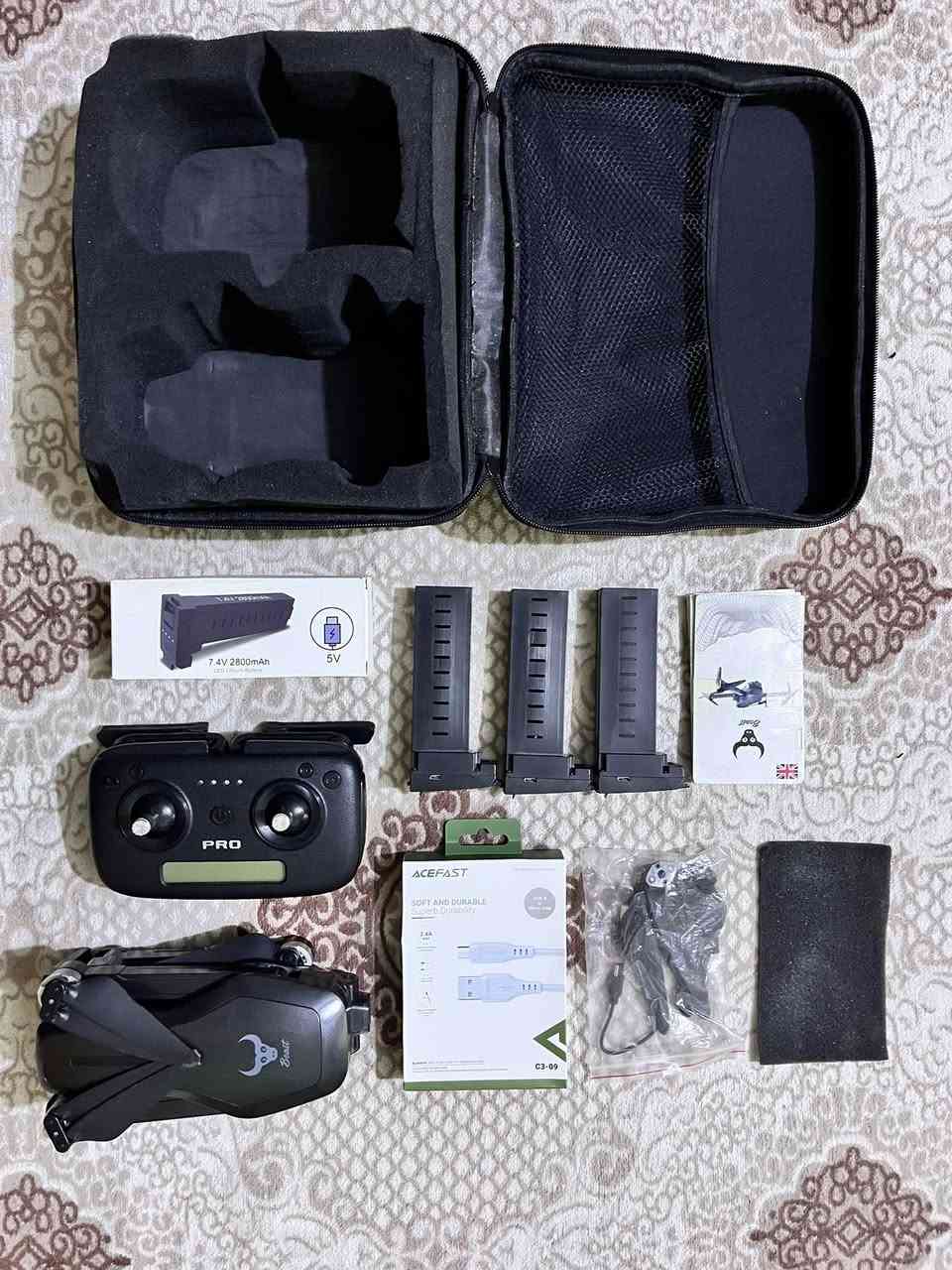 للبيع درون راس الثور ، مواصفات قويه مقاربه لل DJI وبيها گمبل تصوير كلش واضح وقوي 4K 30 فريم وتصور HD 1080 ، جدا كامله غراضها وجنطتها (( نقصها بطاريه فقط )) السعر 75 قفل قفل قفل رجاءاً موشراي لاتراسل عنواني الناصريه ، قضاء البطحاء ، ماعندي توصيل


**إذا كنت صاحب هذا الإعلان وتريد حذفه لأي سبب، رجاءا أرسل رسالة إلى الدعم الفني**