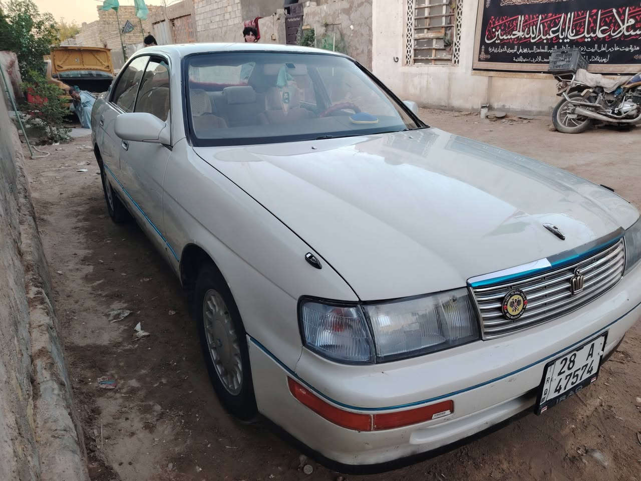 بطه موديل 95 سياره جديده حلوه كفاله من قص وضربه ونقل جثه رايد مراوس سياره يوغي 2001 السياره حسب القناعه مكان النجف السعر 58 ماكينه وقير جدا***********
