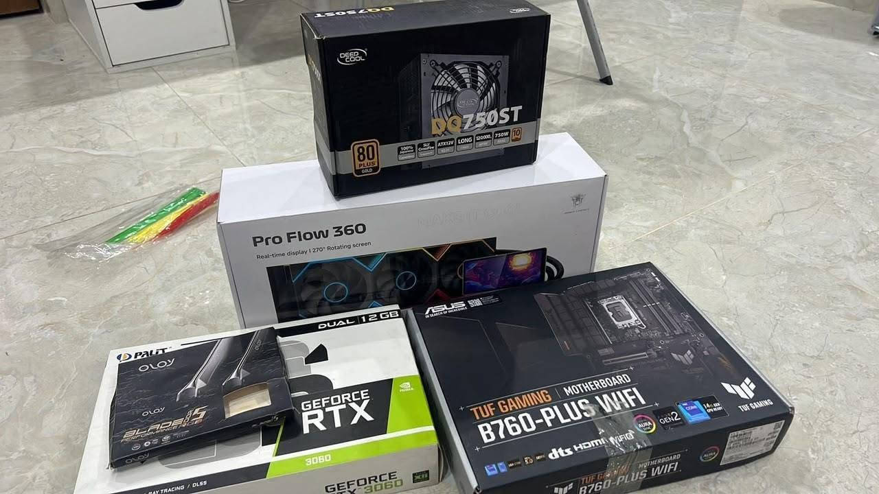 السلام عليكم
Pc للبيع استعمال قليل 
 المعالج:  Intel Core i7 13700kf 
كرت الشاشة: NVIDIA GeForce RTX 3060 (12GB)
المبرد: Pro Flow LCD (بشاشة)
اللوحة الأم: ASUS TUF B760 GAMING PLUS Wi-Fi
الذاكرة (RAM): DDR5 6000MHz OLOy
التخزين: SSD NVMe 1TB من Samsung
وواحد ثاني مساحته 1 تيرا m.2
مزود الطاقة (Power Supply): 750W
التبريد: 7 مراوح للكيس

غير متواجد بالفيس
رقم واتساب ***********
