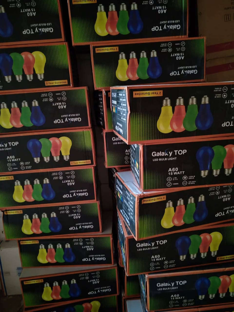 ❤️❤️عرض تفليش الاسعار❤️❤️
                😎مصابيح ملون 15 واط  😎
                  🥳شرط الاناره والجودة🥳
             💚💛🤍🤎🖤💜💙💚❤️ 
             أحمر + أخضر+ اصفر + أزرق 
                 الكرتون 4 لون 100 قطعة
            
          😱خصم خاص لاصحاب الجملة😱

          🚩🚩يتوفر خدمه توصيل 🚩🚩
   🚩🚩يتوفر خدمه توصيل لكل العراق🚩🚩
           🥀 واتساب☎️ ***********🥀
