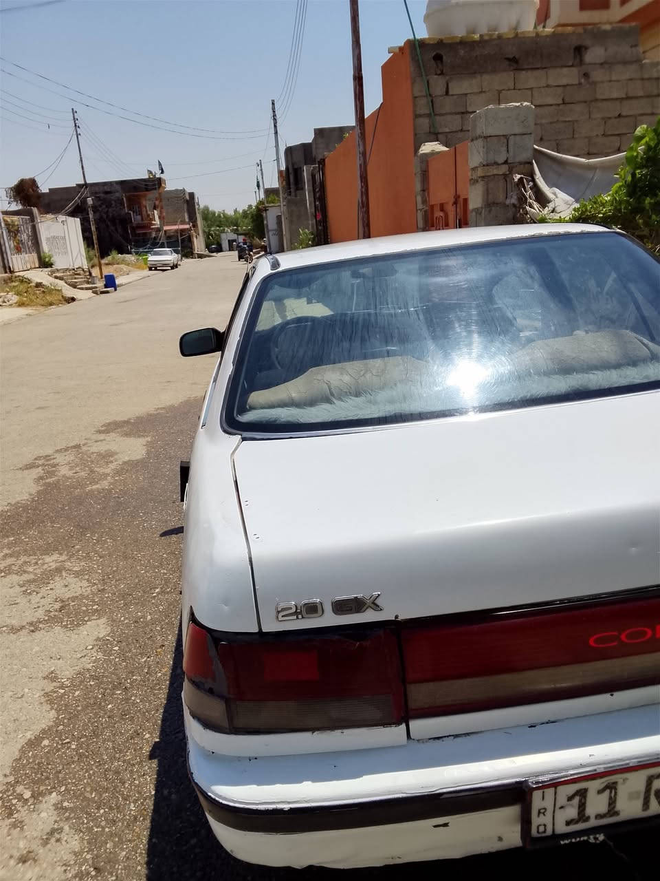 السلام عليكم 
السعر 35بيهة مجال للشراي
تيوتا كرونا 1991رقم بغداد دولي 
سنويه نافذه
هزة جديدة
محرك 1600ابوالجف جيد
كير جيد
سيارة مال جناي 
مكان السيارة ديالى قظاء المقدادية.شهربان
للاستفسار ***********
