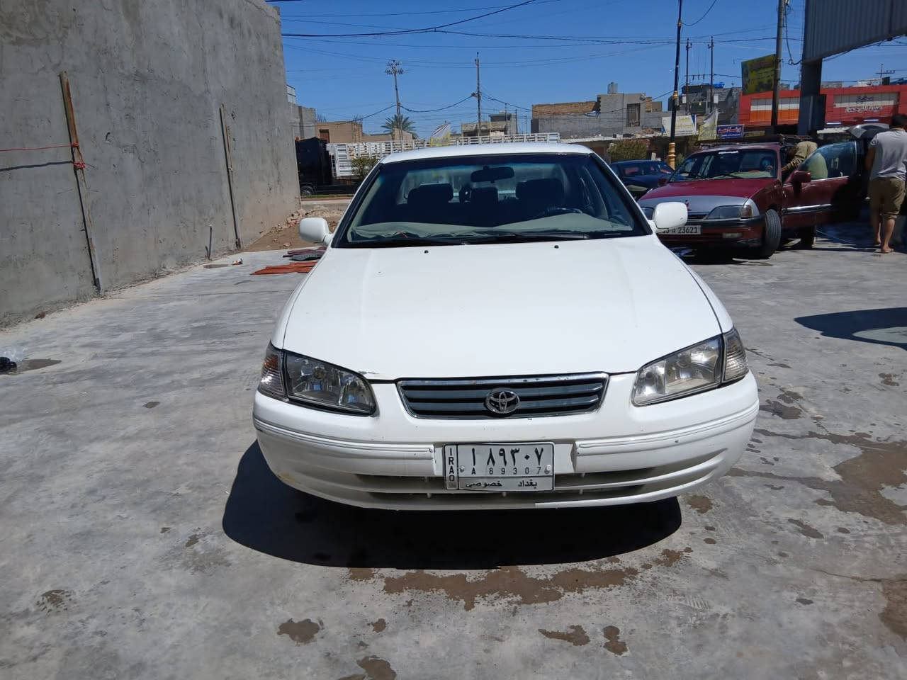 كامري 2001 بغداد
صبغ قطتين محرك2200
كفالة كير ومحرك 
السعر 75$ بيها مجال 
عنوانها الفلوجة 
للاستفسار /***********
غير متواجد على الفيس
