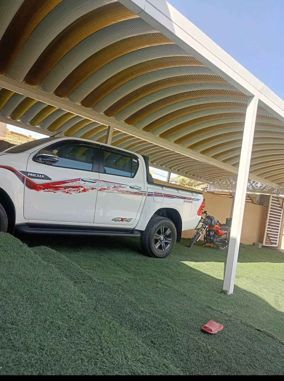 تعلن معمل كي سبان للمظلات الحديثة
للحماية من أشعة الشمس☀️والمطر 🌧 
تصلح للحدائق🌳و كراجات المنازل 🚙
والمحلات 🏖 والساحات 

مستعدون لتجهيز كافة المنازل والفيلات و الكراجات 🏡 والمدارس و المكاتب 🏫 والمتنزهات و الحدائق🌳 والابنية والدوائر الحكومية والشركات 🏢

للاستفسار و الاتصال على الارقام 
***********
***********
