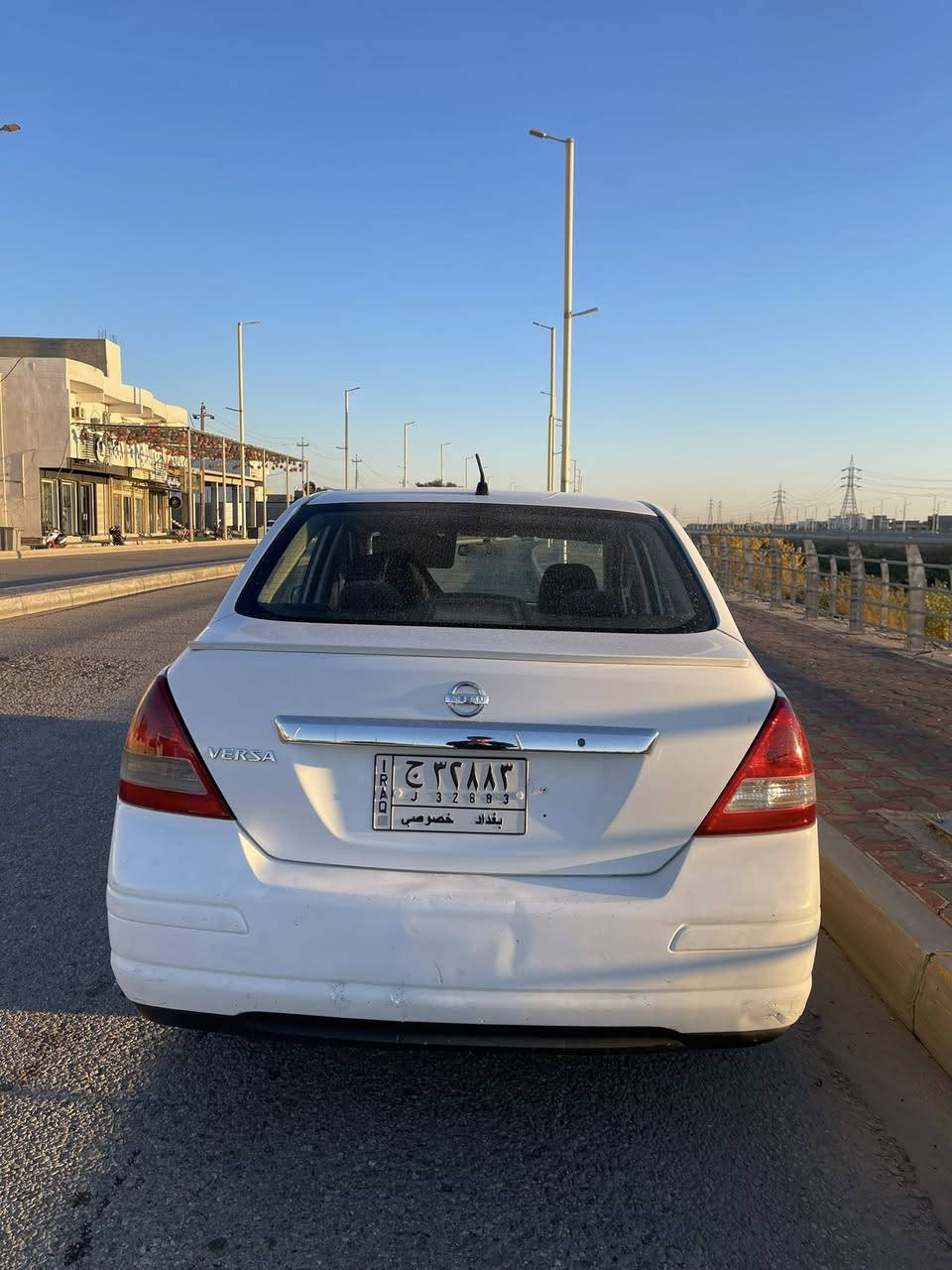 نيسان فيرسا ٢٠١٠
رقم بغداد باسمي 
ماشيه 273 k  
سونار مرفق 
سنويه جديده 
بيها 1 صبغ باب سايق
مكينه مبدله جديد 
كير at ممتاز
حداديه جيده 
تبريد ثلج منظومه جديده
ادامه كامله لمنظومه الاحتراق
غرفتها نضيفه جدا 
٤ جام كهرباء 
السعر 80 وبيه مجال  
الرمادي مركز المدينة ***********
