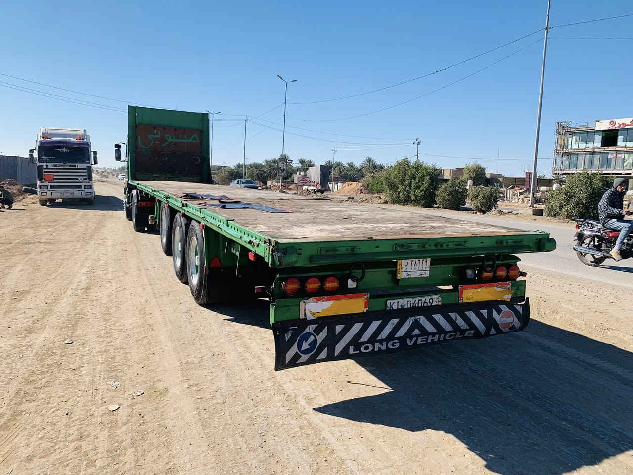 السلام عليكم سكانيه ١٤٣ صفر ٩ كهرباء مكفوله كفاله عامه قطره صبغ ما بيها فقط جراد تخم تاير راس وعربانه مكان بابل مسيب ‭٠٧٧٨ ٢٦١ ٣٨٦١‬
