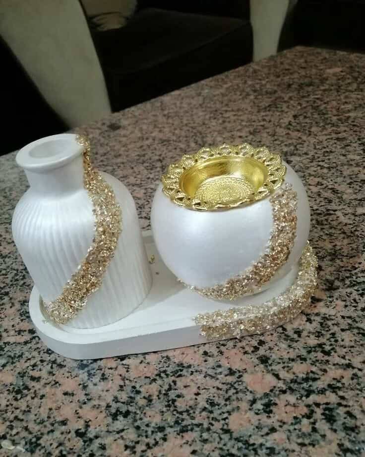 تحفيات فخاريه تزين منازلكم الجميله ودكدرون تاخذوها هديه❤️القطعه الف ونص 🔥بس المبخره بالفين  
توصيل جميع محافضات العراق ب3 الاف دينار


**إذا كنت صاحب هذا الإعلان وتريد حذفه لأي سبب، رجاءا أرسل رسالة إلى الدعم الفني**