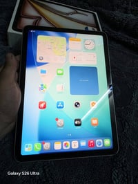 📱 للبيع: iPad Air 6 - ✅ المقاس: 11 إنش - 💾 السعة: 128GB - 🔋 البطارية: ...