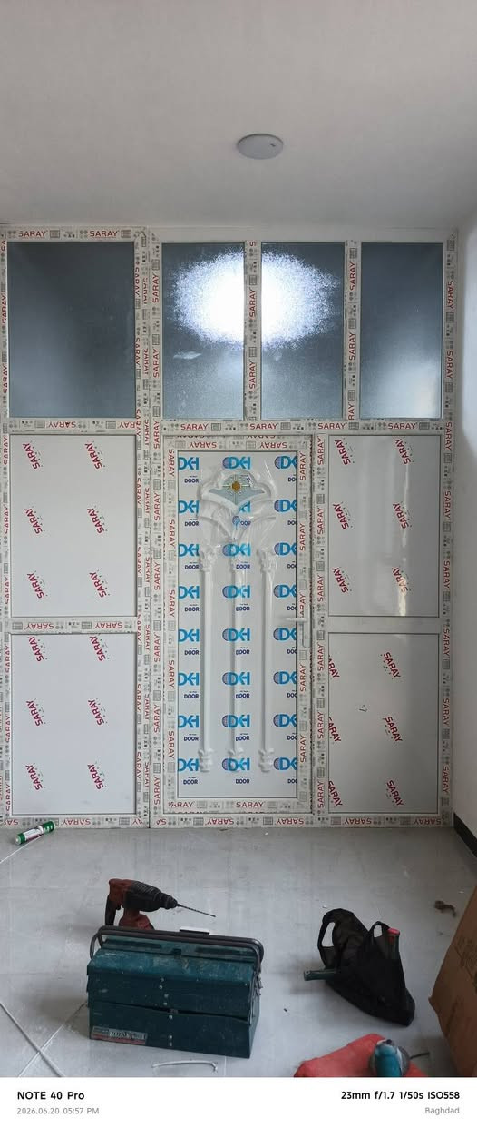 يعلن معمل الرشيد بادارة #كريم ابو الجسب عن تخفيض اسعار الألمنيوم وال pvc بانواعه
عروض خاصه لاصحاب المجمعات والوحدات السكنية كافه
سلايت ري 7.5 سراي تركي 85$ جميع الالوان 
سلايت ري 9.5 سراي تركي 95$ جميع الالوان
مفصلي 7.5 جي 75 سراي تركي 85$ جميع الالوان 
مفصلي 4.5. مسح سراي تركي 70$ جميع الالوان 
ال pvc سراي تركي ابيض السعر 65 الف دينار للمتر الواحد
ال pvc سراي تركي السعر 85 الف.اسود. شمباني. صاجي. فيلي
#ملاحضه
الأسعار اعلاه تشمل الجام أسود 6ملم فحمي لجميع المقاطع مع التثبيت داخل المنازل ومختلف المحافضات 
#العنوان تقاطع الفرق الموسيقيه مجاور ازياء بلدي مقابيل صالون الاميرات   #ماعليك بس تتصل واحنه نجيك ناخذ القياسات وين متكون معلومات اكثر ***********7ط
