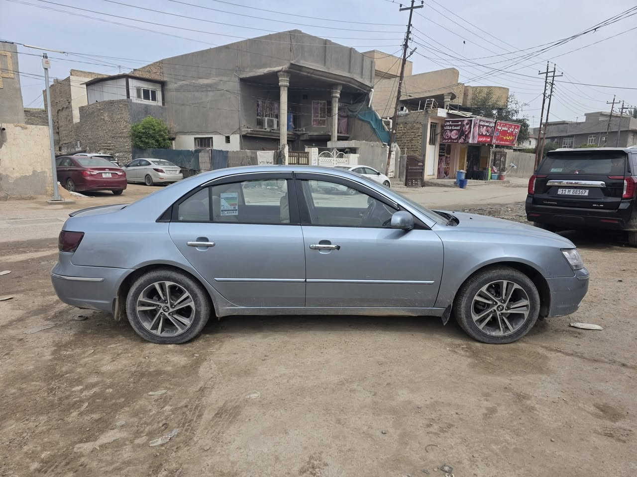 سوناتة 2010 خليجي سيارة جديدة بيه طخة بلجاملغ الخلفي وصبغ عام جمالية اثر جراد بدون قطرة معجون بدون دواخل مكينة 2400 مكينة وكير وحدادية وتبريد كلة جديد السعر 87 رقمي*********** مكاني حلة المركز
