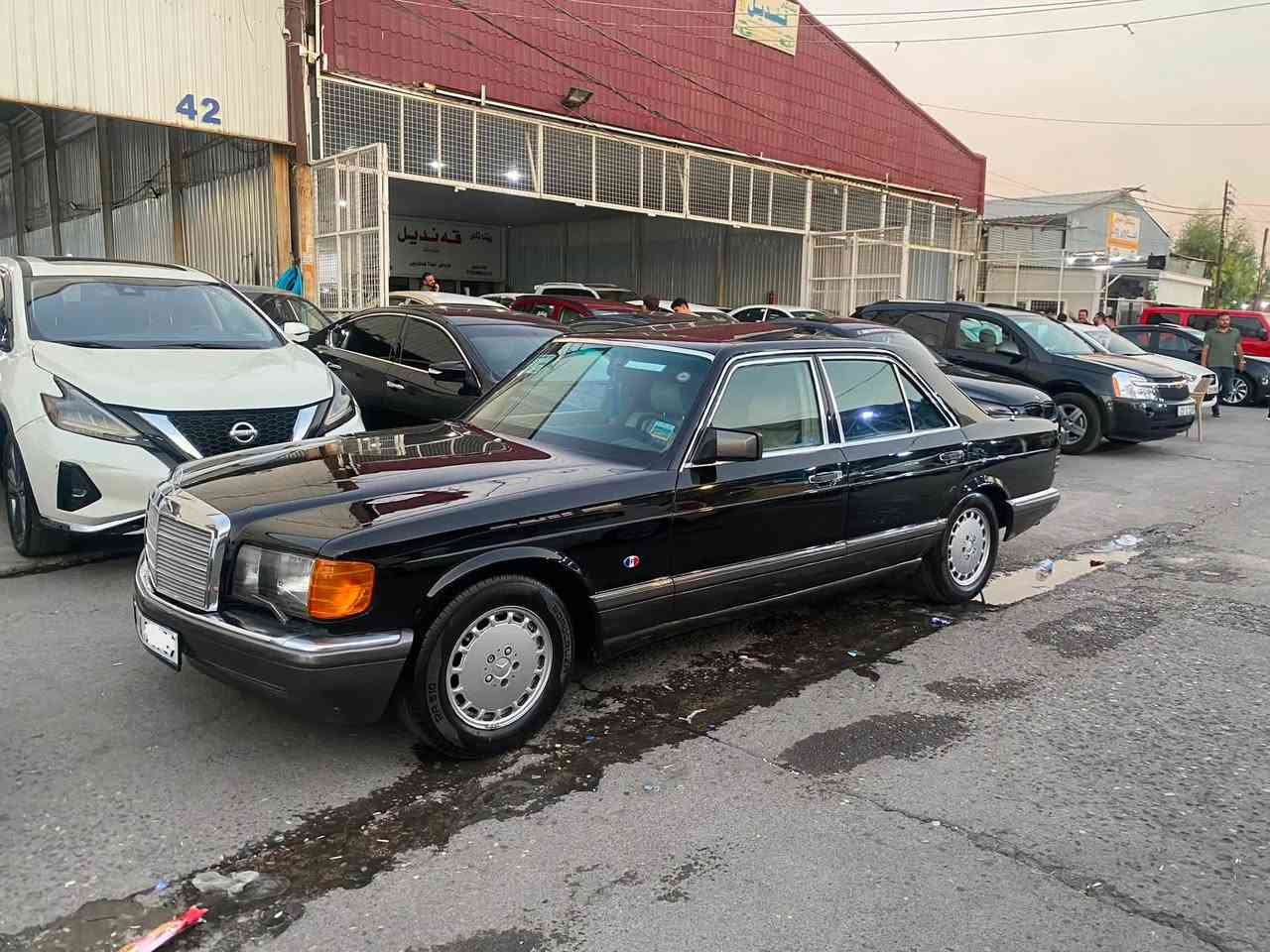 300 SE
سعر   9500 $
موبايل  *********** 

مارسيدس موديل 1991 فول مواصفات داخلي بيجي صبغ عام للجماليه السيارة دعامي للدعامي بشرط مابه اي النقص كهربائي كله شغال تبريد شغال رقم والسنوية والفحص والهزه جديد حتئ 2031 السنوية بأسمي أخر سعر 95 موجود بأربيل
