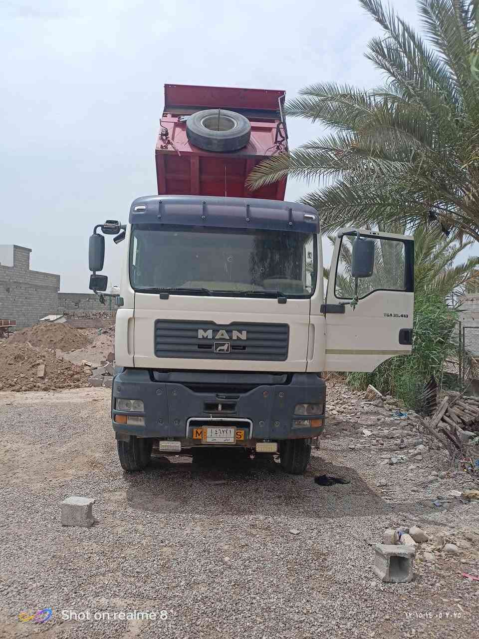 مان تيكه عكرب موديل ٢٠٠٥
بم و نوزل 
مكينه ٤١٠
مجموعة جيف وربع
سنوية ٢٨ ديالى 

موبايل *********** 
بي  واتساب
