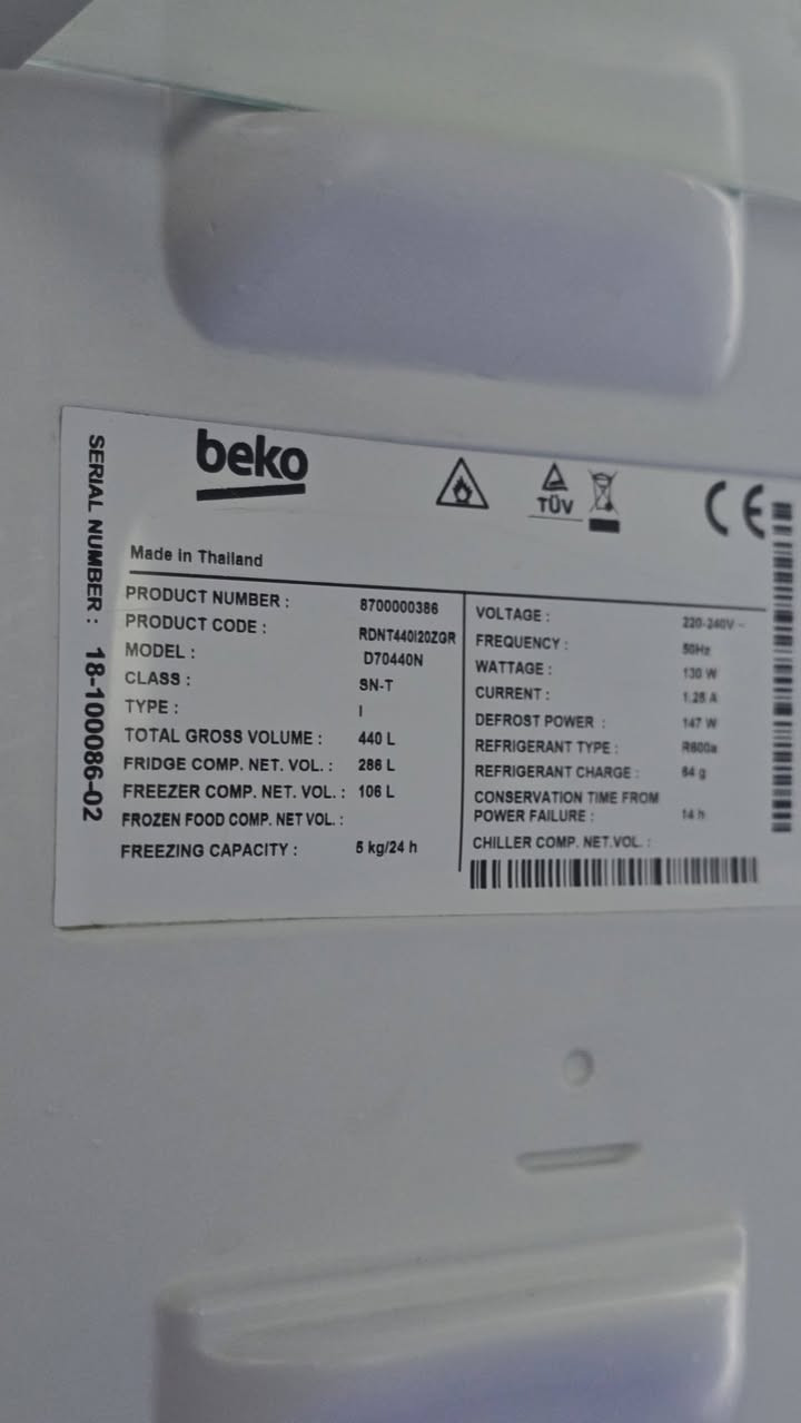 ثلاجة beko 
مستعملة سنتين
نظام تبريد بخاخ 
القطعة الجوة تبريدها قليل والفريز فول تبريد 
للبيع
الشراي يجي خاص 
علما ان سعر الجديد 750
المكان الموصل الميثاق


**إذا كنت صاحب هذا الإعلان وتريد حذفه لأي سبب، رجاءا أرسل رسالة إلى الدعم الفني**