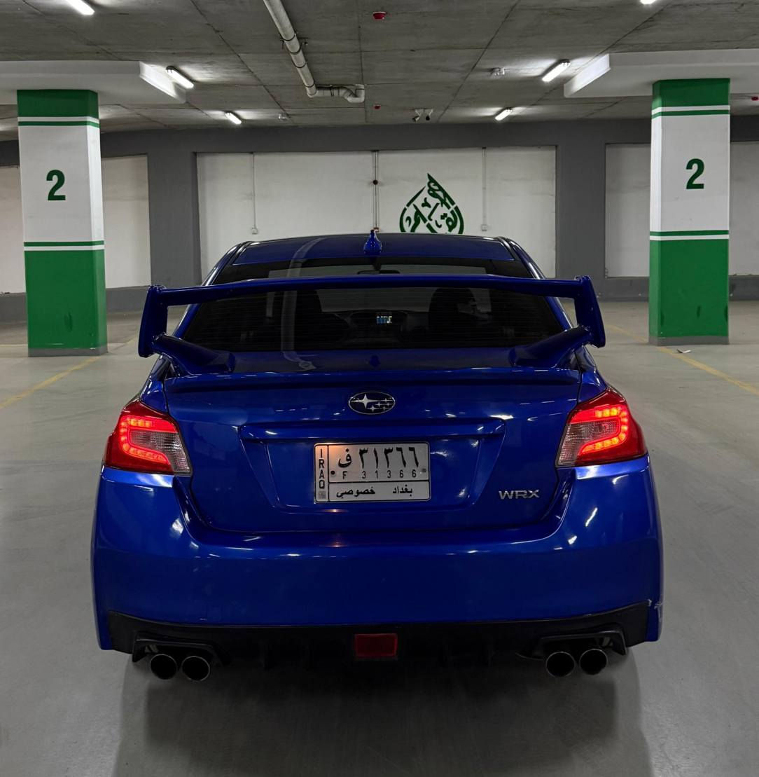 للبيع فقط 
السعر 115 ورقه للاتصال ***********
سوبارو WRX موديل 2017 رقم بغداد 
محرك 4 حجم 2000 توربو كير اوتو محرك مبدل جديد
محرك وكير مكفولات
التبريد شغال
فور ويل . تحكم استرين 
شاشه . شفتات بالاستيرن . مري شفط
ماشيه 116 الف كيلو
وارد خليجي بيها صبغ بالجاملغ الخلفي الايسر وقبق الجنطه   
السياره كولش حلوه نظيفه جداً 
 المكان بغداد الزعفرانية بغداد, العراق
