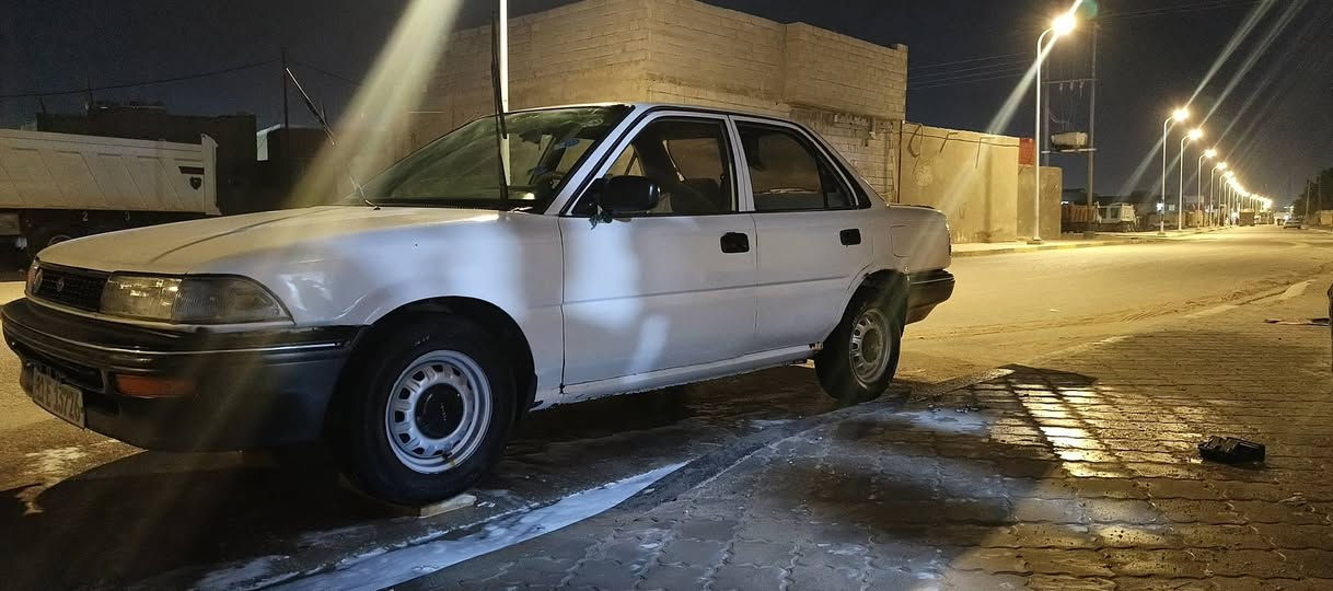 السلام عليكم كورولا 90 باسمي مشروع وطني ثانويه 29 سياره جاهزه سياره احلى من الصور حداديه جديده طقم تاير جديد باتري جديد كهربائيات كلها شغاله من عدابه التبريد سياره مقفوله من الضربه القويه صبغ جمالي مكان السياره البصره السعر43 الاستفسار على هذا الرقم والشراي يتصل ***********
