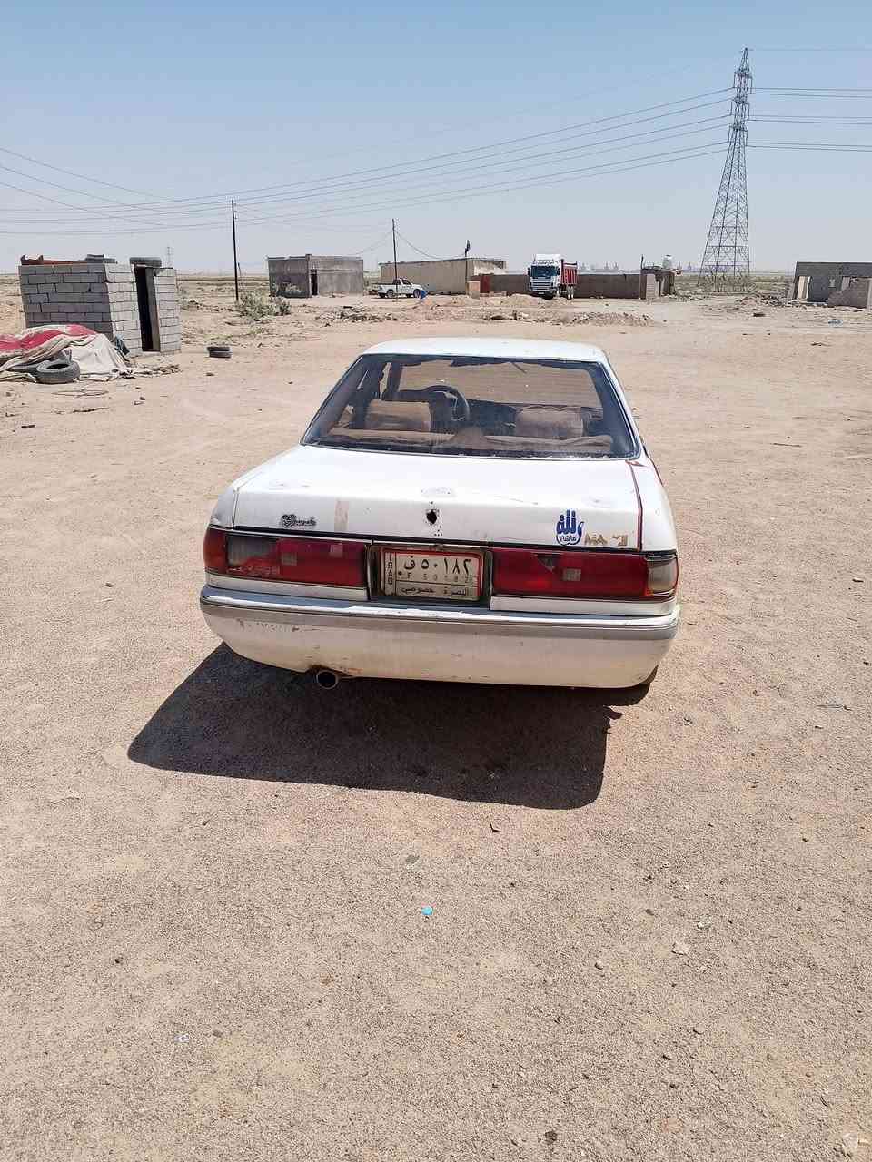 السلام عليكم سياره مارك 91 للبيع رقم بصره تحويل ماكينه سته سلندر ونجي جديده حداديه وقير جديد مكان الزبير البصره رقم الهاتف *********** السعر 13 وبيها مجال
