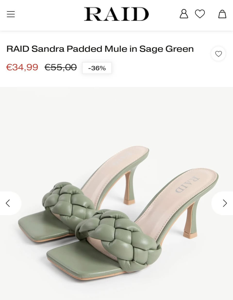 مرحبا بنات عندي هذا سليبر يلبس قياس 37
 مستعمل قليل ونظيف جداً ابيعه على 15 اخذته ب55 يورو من موقع RAIDصناعة بريطانية


**إذا كنت صاحب هذا الإعلان وتريد حذفه لأي سبب، رجاءا أرسل رسالة إلى الدعم الفني**