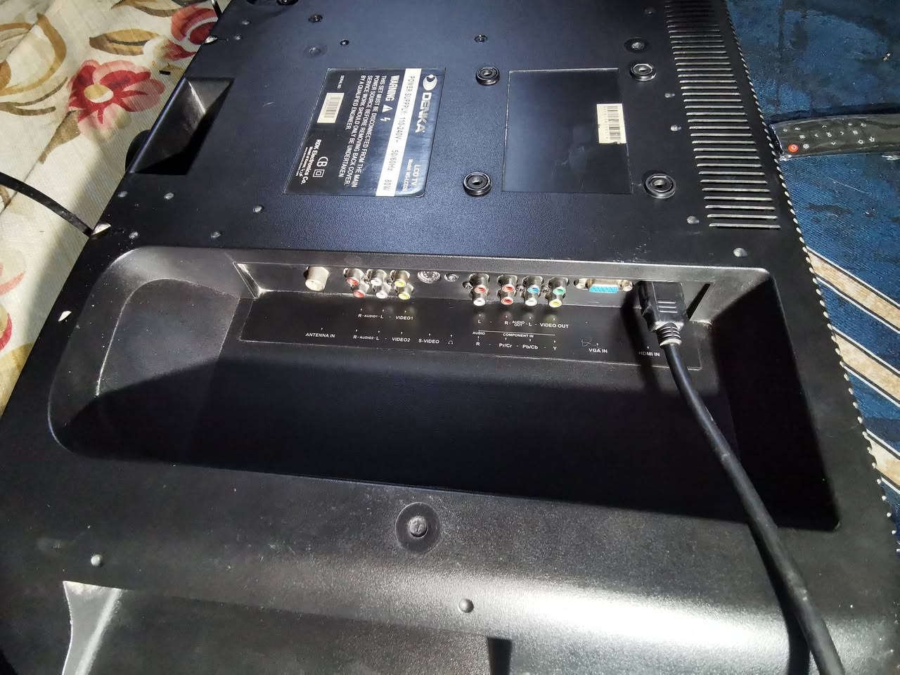 سلام عليكم عندي شاشه نوع دنكه كوري الأصلي حجم 26 نظيف بدون نت السعر 50 الف العنوان البياع حي الرساله الأولى قرب مدينة العاب الكرخ تلفون ***********
WhatsApp +964***********
