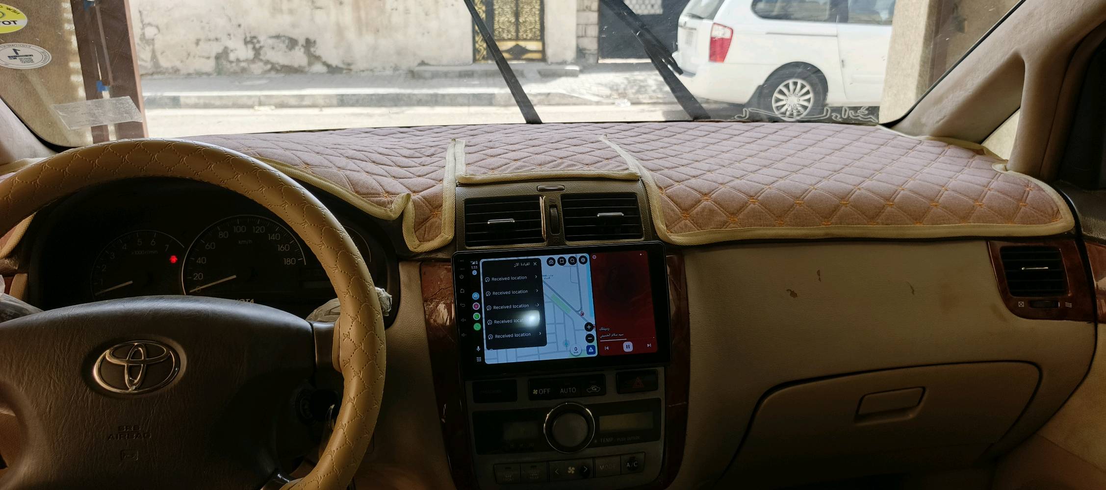 ابصم 2003 للبيع السياره كامله محرك وكير جدد السعر 115ورقه وبيها مجال 
لون ابيض صدفي شراي تعال وشوفها
*********** + وتساب 
