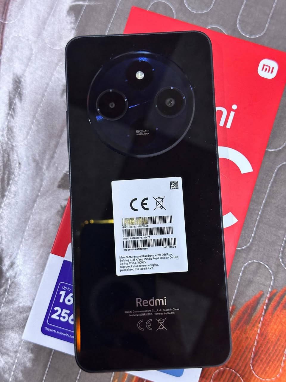 موبايل Redmi 14C  للبيع 
ذاكر داخليه: 256 GB
رام:  16 GB
بطاريه: 5160mAh
شاحن: 33 W 
الجهاز جديد صار 5 ايام ماخذينه
السعر: 165 الف 
المكان: الكوفه شارع المطار الجديد


**إذا كنت صاحب هذا الإعلان وتريد حذفه لأي سبب، رجاءا أرسل رسالة إلى الدعم الفني**